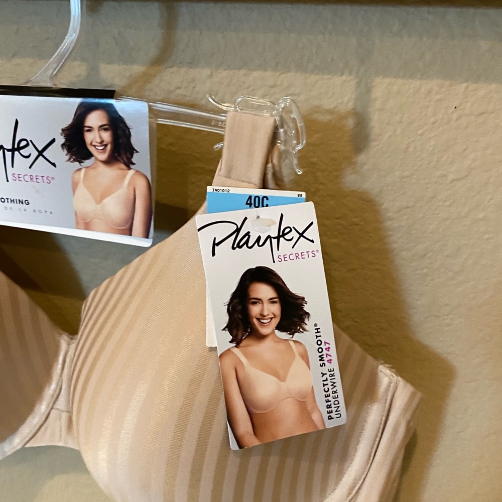 💥 SALE NWT Playtex Perfectly Smooth Bra in Gloss 4707 - Picture 9 of 15